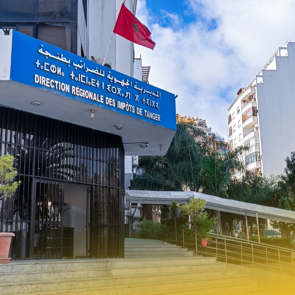 Comptable Tanger SARL : Direction Régionale des Impôts (DGI) de Tanger, administration fiscale auprès de laquelle ComptaGo dépose les déclarations IS, IR et TVA.